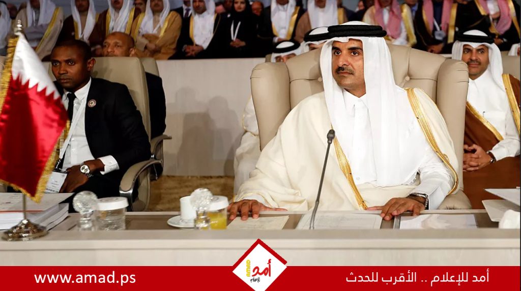 أمير قطر: الشعب الفلسطيني بحاجة إلى الدعم لمعالجة آثار العدوان..والتصدي لبناء نظام فصل عنصري