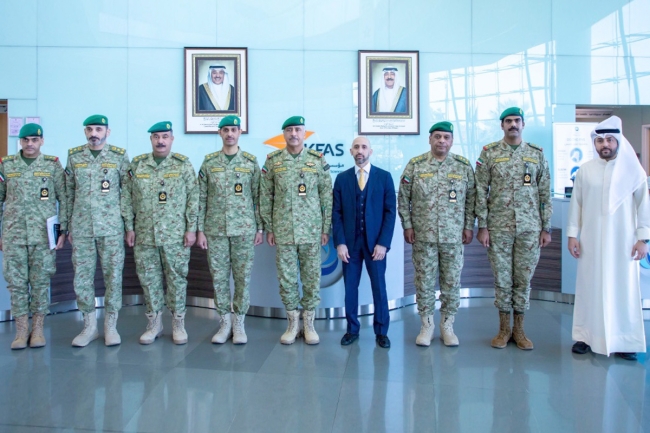 «الحرس» بحث التعاون مع «دسمان»