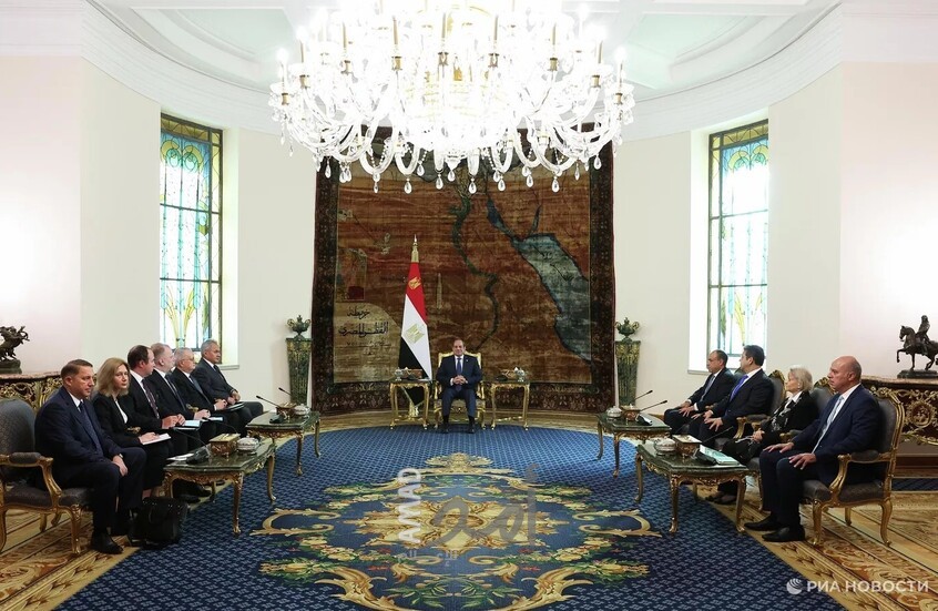 خلال لقاء شويغو.. السيسي يؤكد أهمية تنفيذ جميع مراحل اتفاق وقف الحرب في غزة