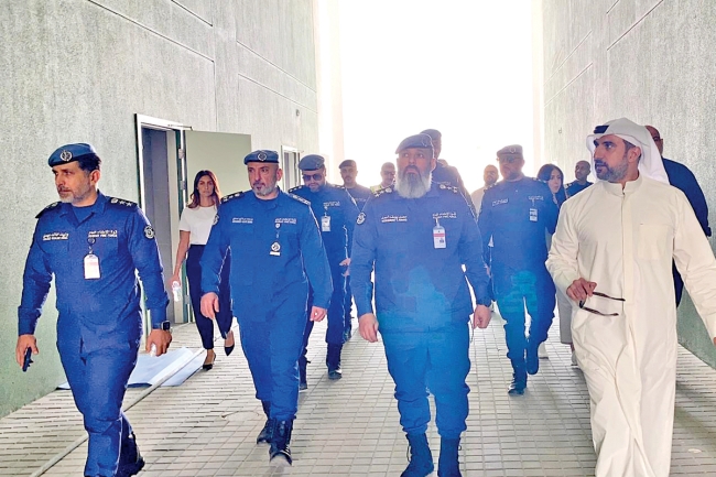 «الإطفاء» تفقدت مشروع «جي تو» بمنطقة جابر الأحمد