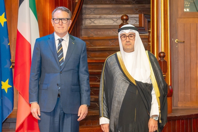 معرفي: نأمل أن نشهد افتتاح سفارة سويدية في الكويت