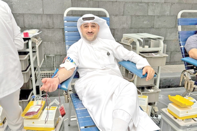 الحرس الوطني نظّم حملة تبرع بالدم في «التربية»