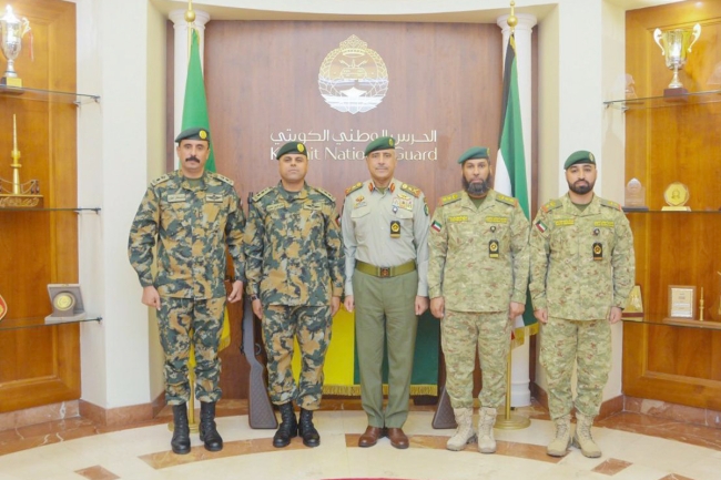 وكيل «الحرس» بحث مع الجيش الأردني سبل التعاون