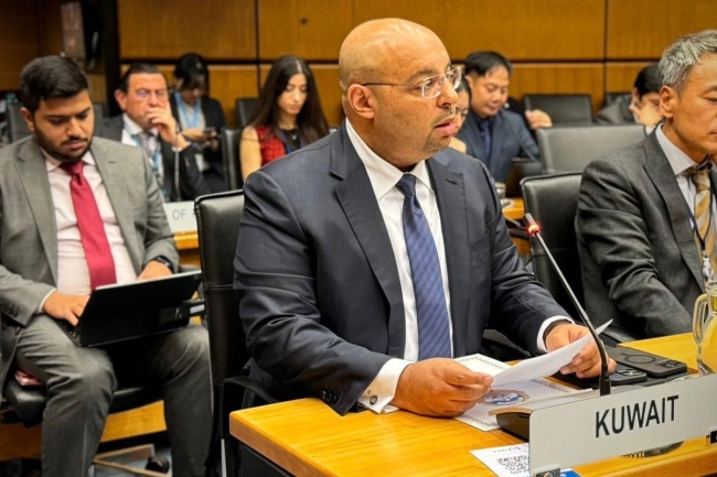 الكويت: إخضاع منشآت الاحتلال الإسرائيلي النووية لنظام الضمانات الشاملة لوكالة الطاقة الذرية