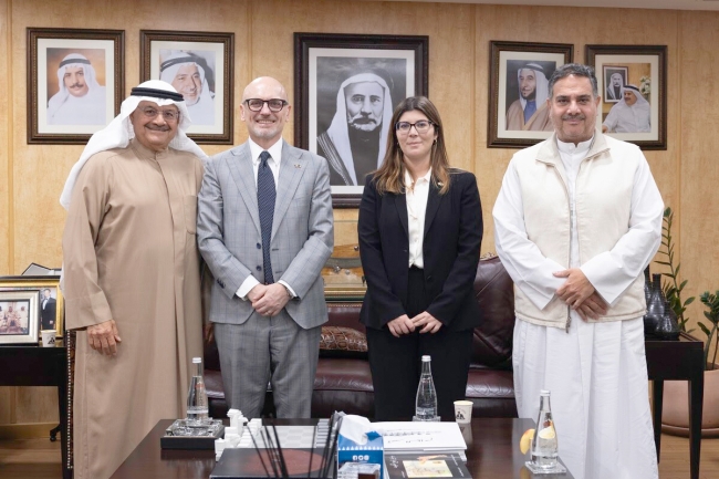 المطوع بحث مع سفير إيطاليا تعزيز العلاقات مع شركات بلاده