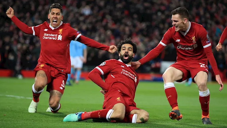 هدف تاريخي لصلاح.. 5 لحظات لا تُنسى من ديربي مانشستر سيتي وليفربول