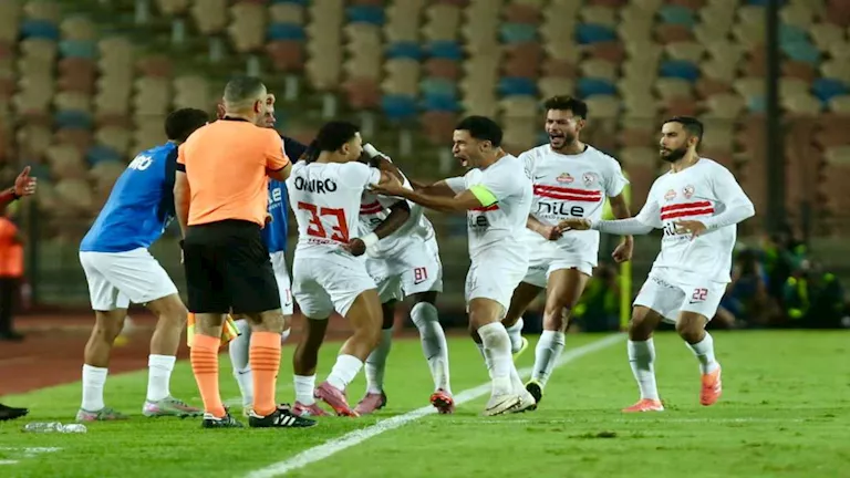 لحظة بلحظة مباراة الزمالك وطلائع الجيش