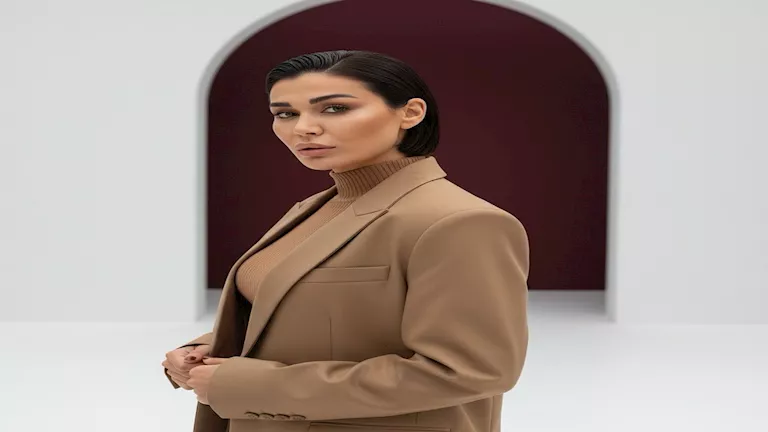 نادين الراسي بفستان جريء.. لماذا اختارت قماش المخمل؟