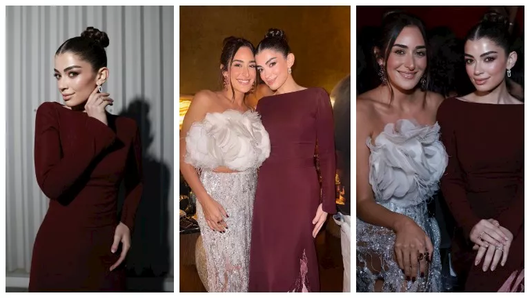 بالصور.. ليلى زاهر وأمينة خليل يخطفان الأنظار في عرض أزياء شهير