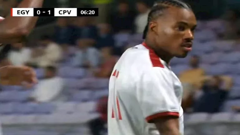 فيديو هدف كاب فيردي في مرمى منتخب مصر