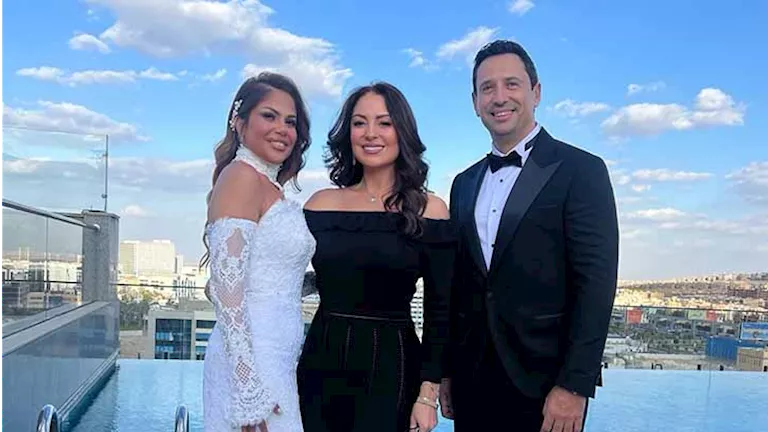 نيرمين الفقي تهنئ الإعلامي أحمد سالم على زواجه