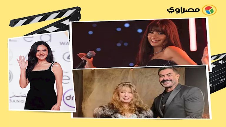 خالد سليم مع نيللي وروبي بفستان قصير وجرئ.. لقطات نجوم الفن خلال 24 سا