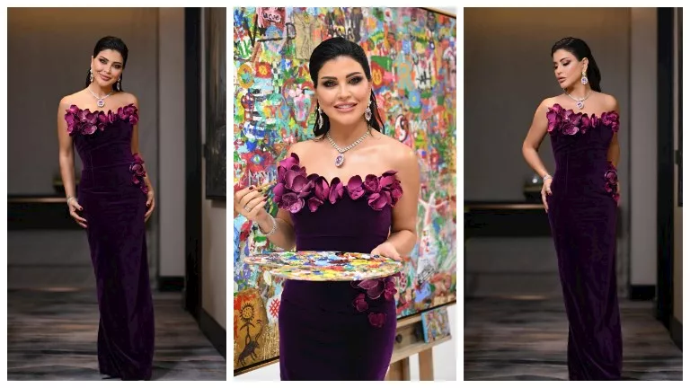 جومانا مراد تخطف الأنظار في مهرجان ضيافة في دبي