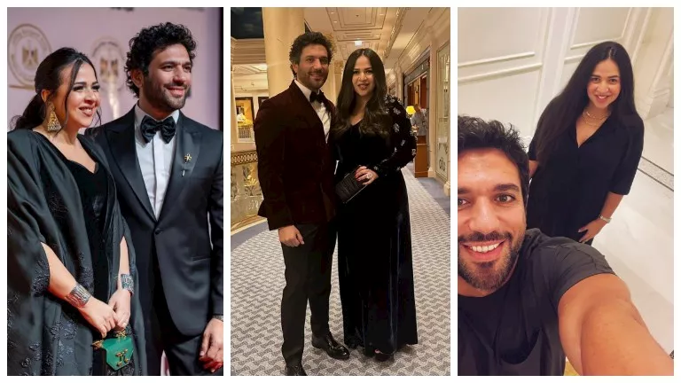 إيمي سمير غانم تحتفل بزواجها على حسن الرداد: “أنا من غيرك هكون في الكن
