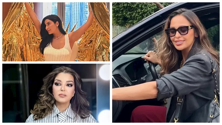 جوري بكر جريئة ونادين الراسي بفستان طويل.. 10 لقطات لنجوم الفن خلال 24