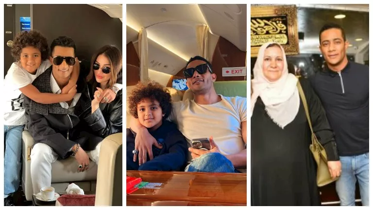 “أمه وزوجته واولاده”.. 20 صورة لـ محمد رمضان مع أسرته