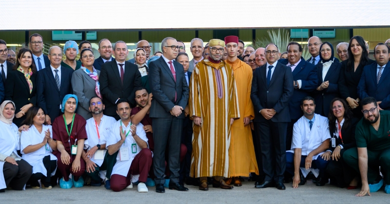 ملك المغرب يُدشّن المركب الاستشفائي الجامعي للرباط