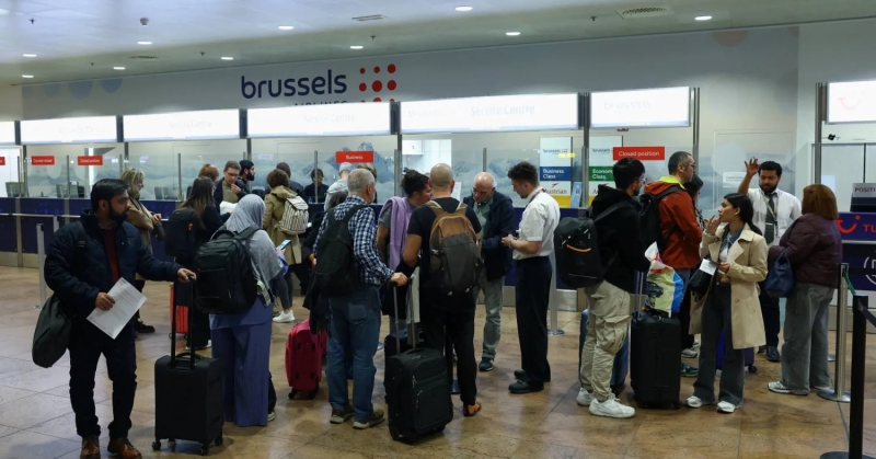 تعليق حركة الملاحة الجوية فوق مطار بلجيكي بسبب رصد طائرة مسيّرة