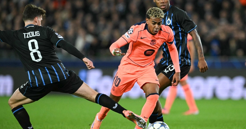 دوري الأبطال.. برشلونة ينجو من فخ كلوب بروج بهدف عكسي