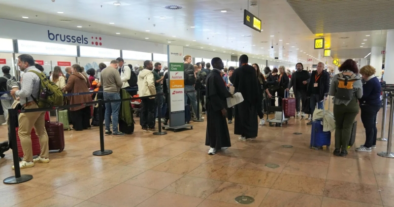 طائرة مسيرة توقف حركة الملاحة الجوية مجددا في مطار بروكسل