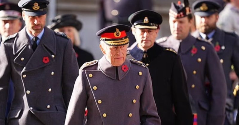 ملك بريطانيا يقود احتفالات ذكرى ضحايا الحربين العالميتين
