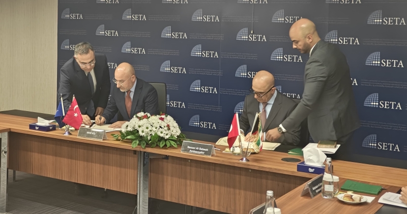 معهد سعود الناصر الدبلوماسي يوقع مذكرة تفاهم مع مركز سيتا التركي