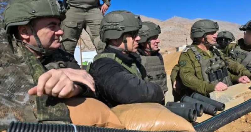 نتنياهو يزور القوات الإسرائيلية على الجانب السوري من خط فضّ الاشتباك