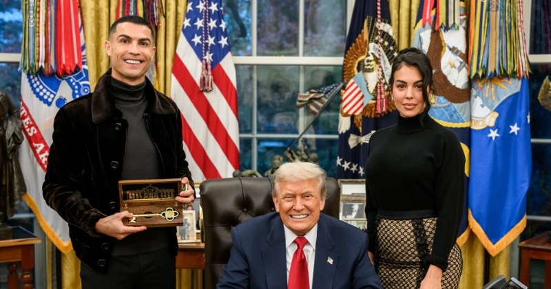 رونالدو يشكر ترامب على استقباله.. ويوجه رسالة للرئيس