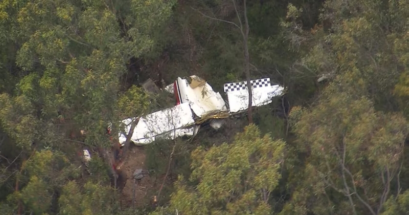 اصطدام طائرتين بالجو في أستراليا