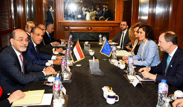 مصر تدعو إلى إعادة تأسيس البنية التحتية لقطاع غزة