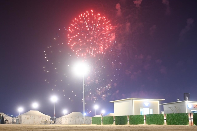 افتتاح مخيم ضباط الشرطة السنوي