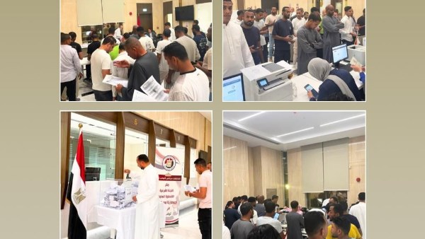 وزارة الخارجية ترصد مشاركة المصريين بالخارج في انتخابات مجلس النواب بالصور