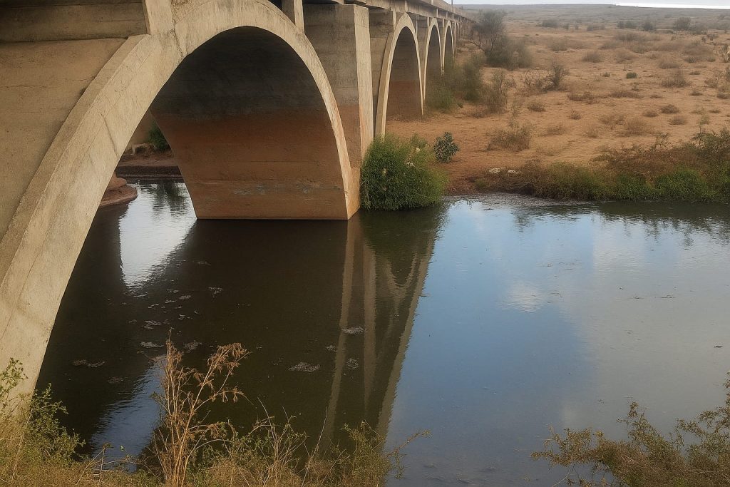 مجرى مفتوح للمياه العادمة عند مدخل مراكش.. روائح كريهة تهدد صحة المواطنين وواجهة المدينة السياحية