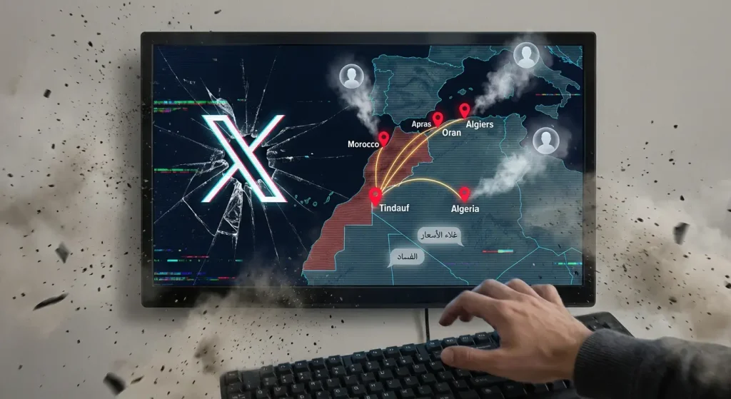 من وهران إلى تندوف.. تحديث “إكس” يكشف شبكة تضليل جزائرية استهدفت المغرب لسنوات