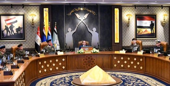 الرئيس السيسى يشهد اختبارات كشف الهيئة للمتقدمين بالأكاديمية العسكرية الرئيس السيسى يشهد اختبارات كشف الهيئة للمتقدمين بالأكاديمية العسكرية