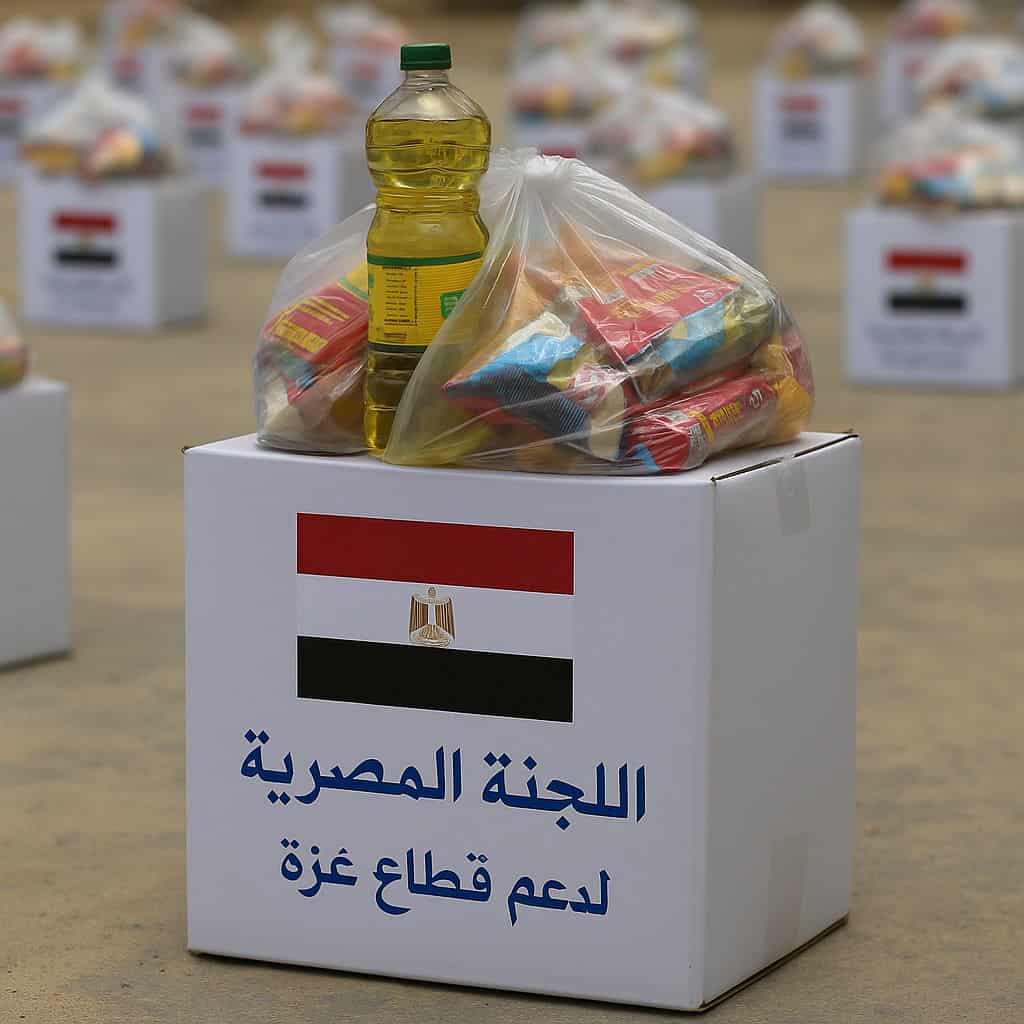 مصر تمد يد العون: بدء التسجيل للحصول على مساعدات إنسانية للأسر المحتاجة في قطاع غزة