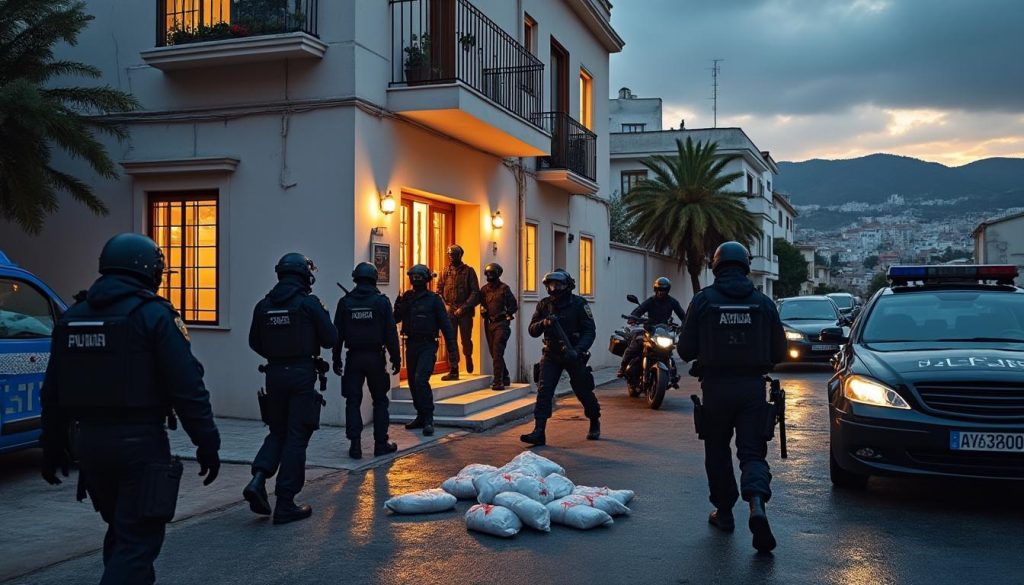 déjoué un réseau de trafic de cocaïne et psychotropes