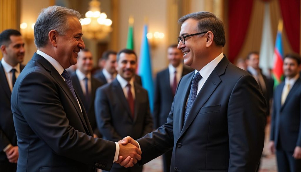 le Président reçoit le ministre azerbaïdjanais des Affaires étrangères
