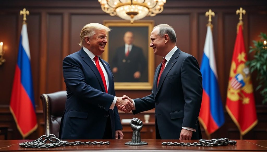 le président accueilli par son homologue russe