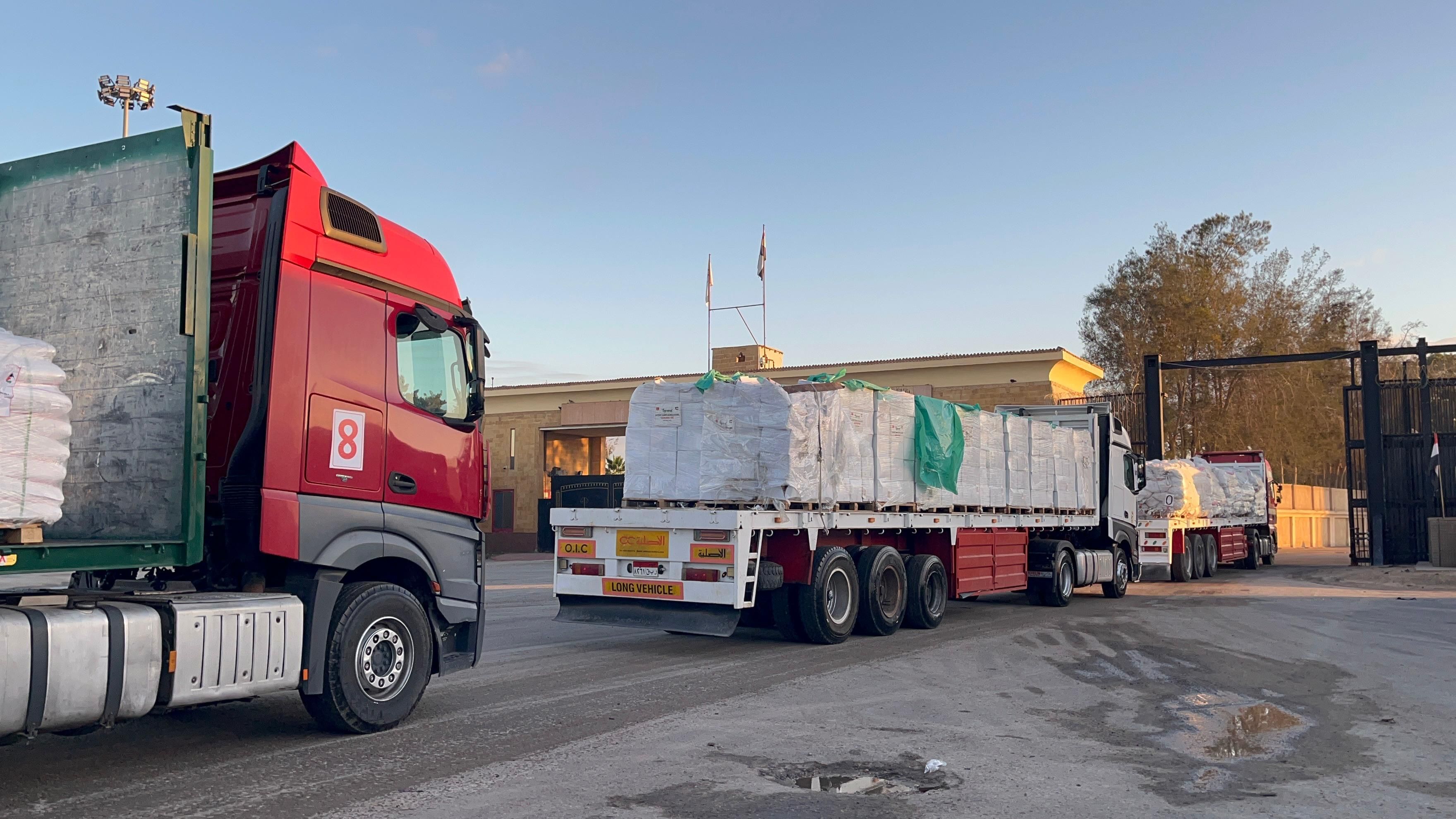 اطلاق قوافل زاد العزة اطلاق قوافل زاد العزة