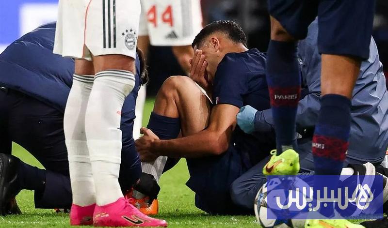 حكيمي يوجّه رسالة مؤثرة بعد الإصابة