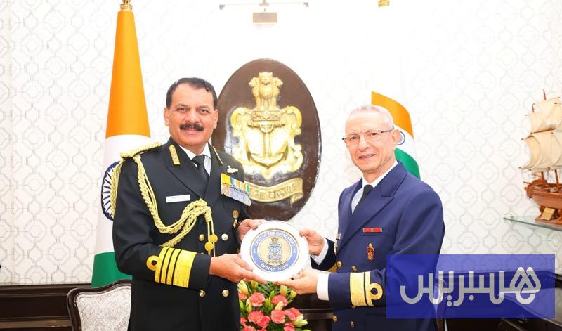 وفد البحرية الملكية المغربية يزور الهند