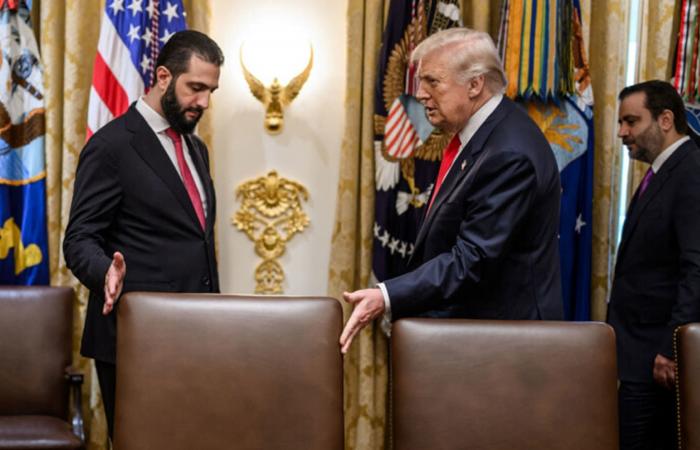 belbalady تحليل البروتوكول بصور نشرها ترامب مع أحمد الشرع يشعل تفاعلا