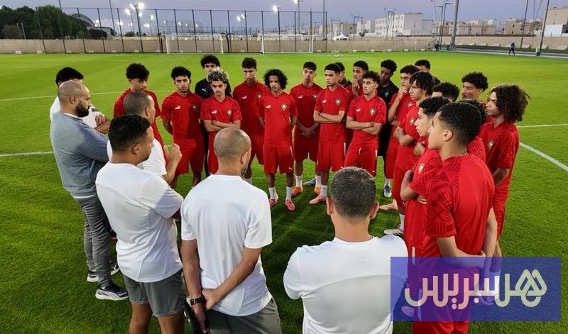 الفتيان يستعدون للقاء كاليدونيا الجديدة