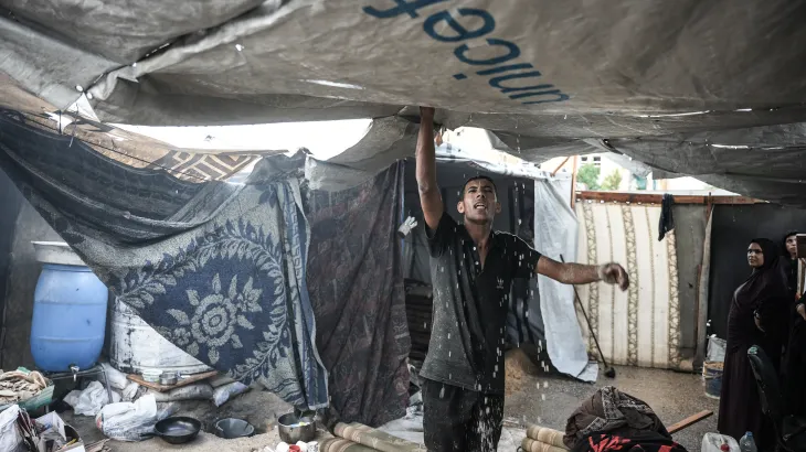 الشتاء في غزة.. مأساة النازحين بين الدمار ونقص المساعدات