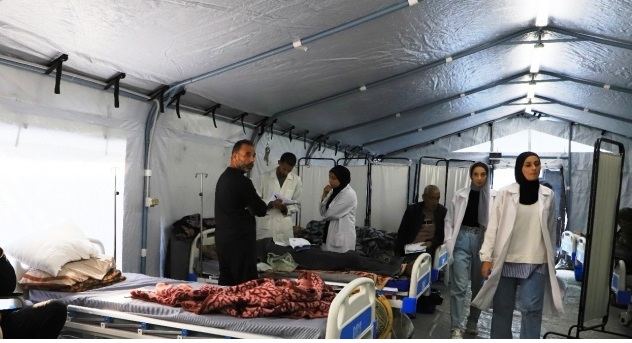 الهلال الأحمر يفتتح مستشفى تأهيل جديد في خان يونس