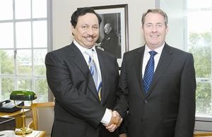 المبارك بحث مع وزير الدفاع البريطاني مكافحة الإرهاب وإجراءات التأشيرة وتزويد الكويت بمنظومات دفاعية