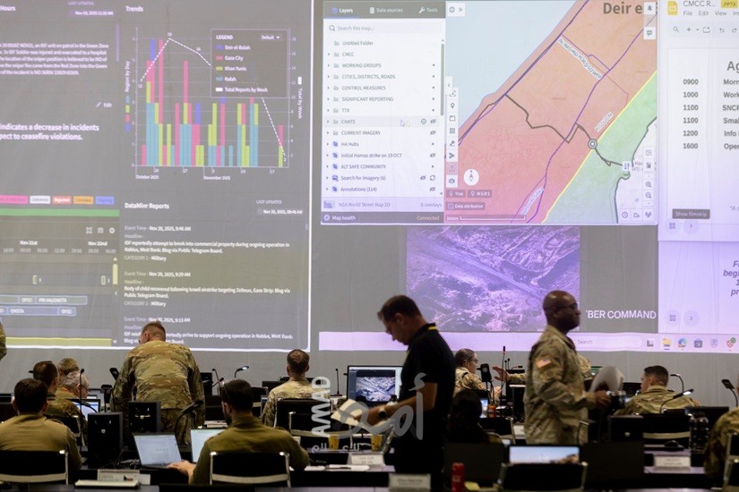 الغارديان: إسرائيل أجرت تنصت ومراقبة على القوات الأمريكية في مركز التنسيق في كريات غات