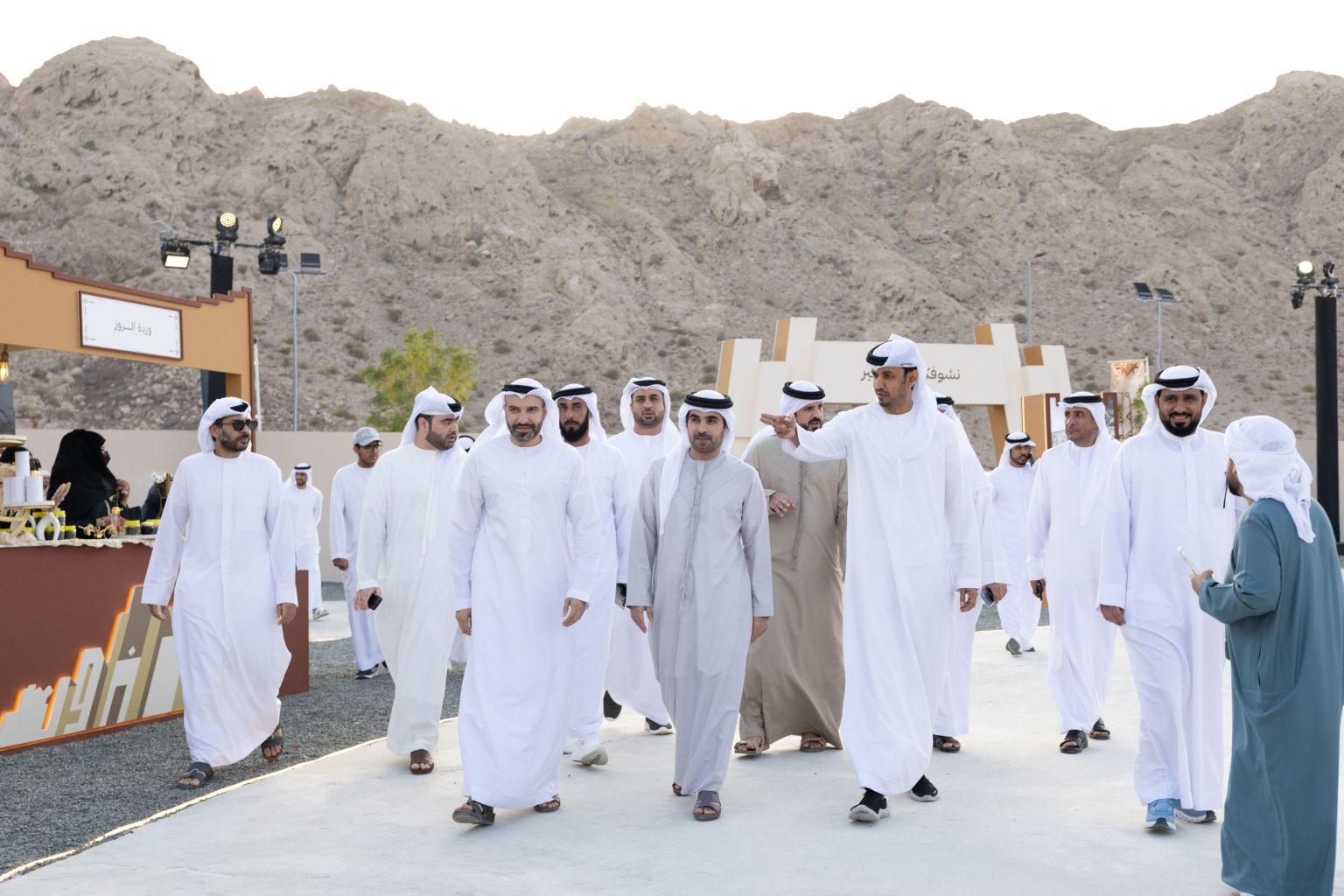 انطلاق فعاليات مهرجان “نسمات مصفوت” في عجمان