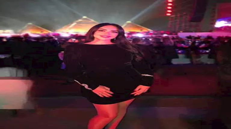 “فستان قصير”.. إنجي علاء تخطف الأنظار من حفل كاتي بيري في الأهرامات